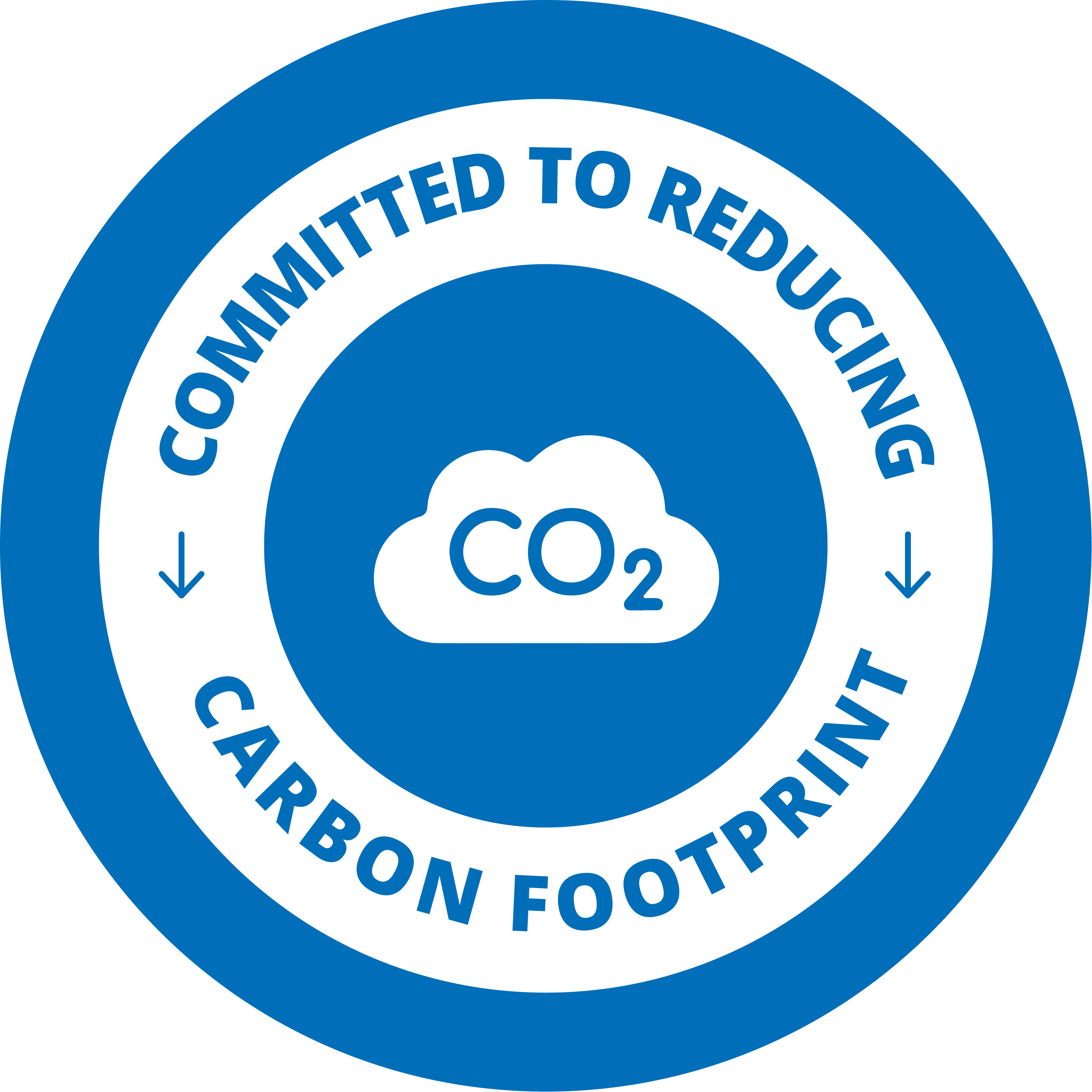 Reduce Carbon Footprint Badge